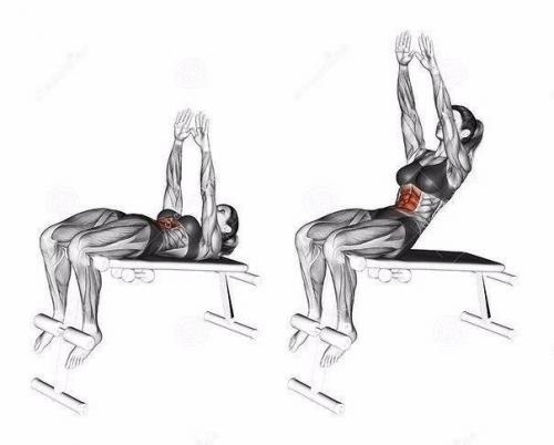 Эффективные упражнения для пресса. 01