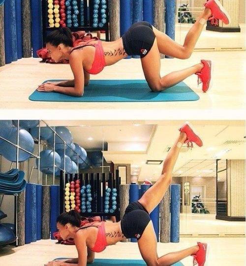 Плоский живот, тонкая талия и круглая попа. 01