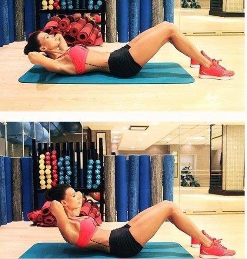 Плоский живот, тонкая талия и круглая попа. 02