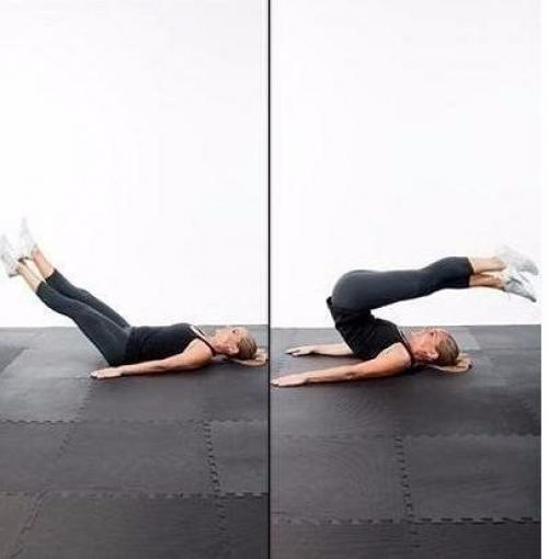 5-Минутная тренировка для красивого живота. 04