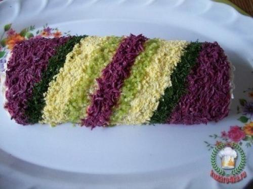 Салат Новогодняя Хлопушка. 08 Салат Новогодняя Хлопушка. 08