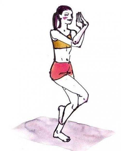 Небольшой комплекс бикрам йоги на каждый день для среднего уровня. 06