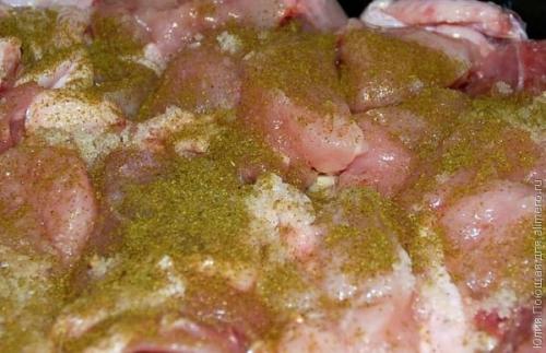 Курица, запеченная с гречкой. 02 Курица, запеченная с гречкой. 02