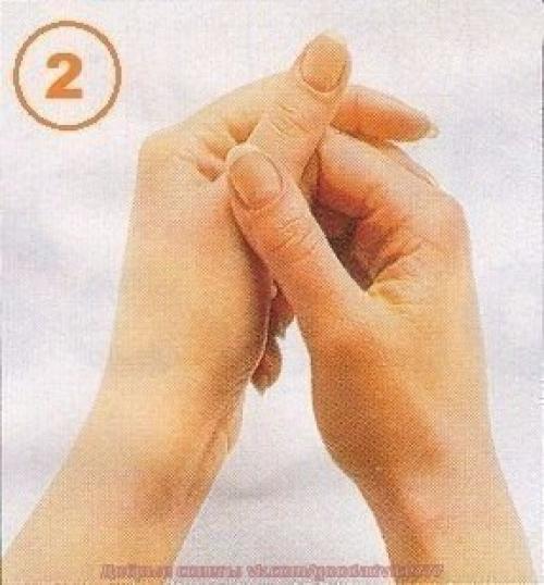 Точки на руках - быстрое выздоровление. 01