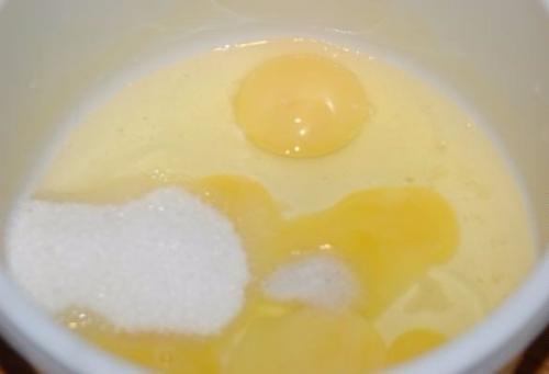 Низкокалорийная запеканка из блинчиков с яблочным вареньем. 02