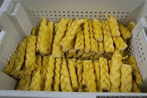 Производство сыра косичка (чечил). 05 Производство сыра косичка (чечил). 05