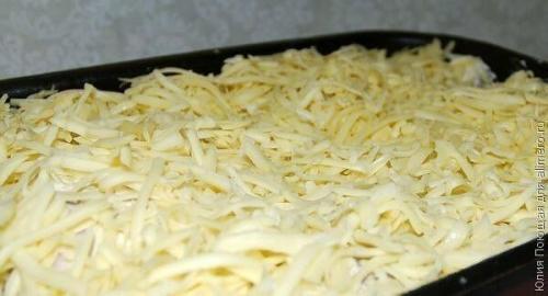 Курица с гречкой в духовке под сыром. 05 Курица с гречкой в духовке под сыром. 05