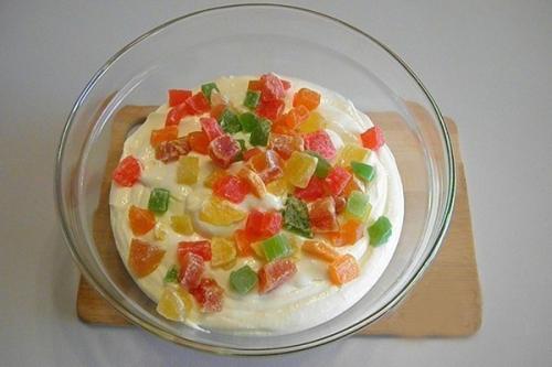 Творожная запеканка с цукатами. 04 Творожная запеканка с цукатами. 04