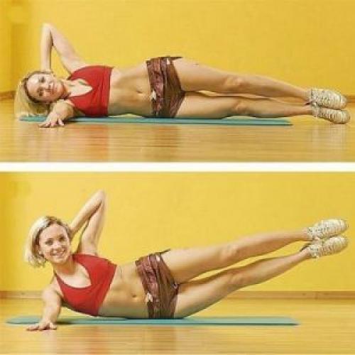 7 упражнений для идеальной талии. 02 7 упражнений для идеальной талии. 02