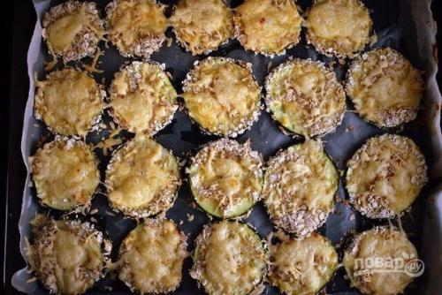 Запеченные кабачки с сыром и чесноком? 04