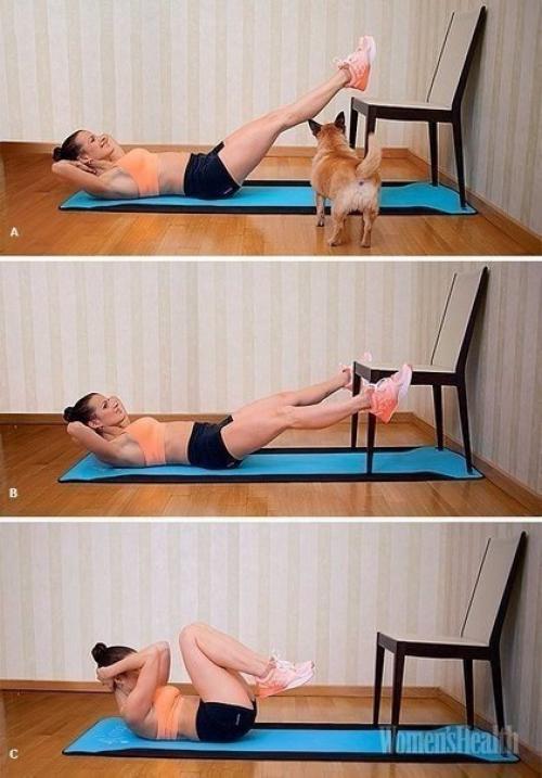 Тренировка со стулом? 07 Тренировка со стулом? 07