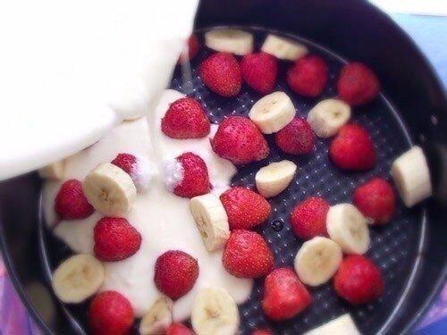 Творожно - фруктовый десерт. 04 Творожно - фруктовый десерт. 04