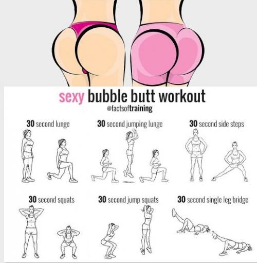 Самые эффективные женские тренировки на проблемные зоны. 02