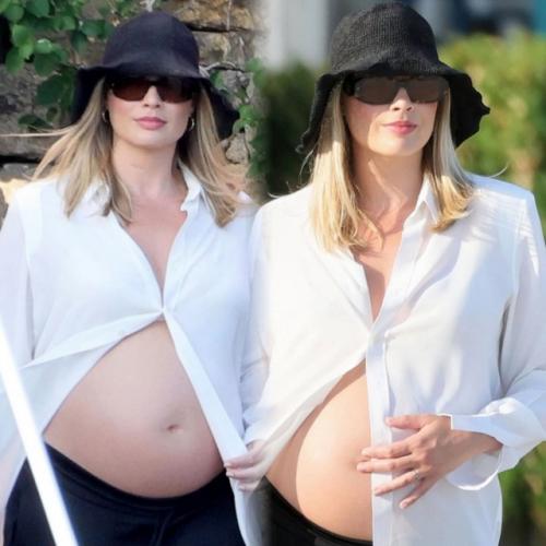 Новые появления марго Робби в период беременности. 02