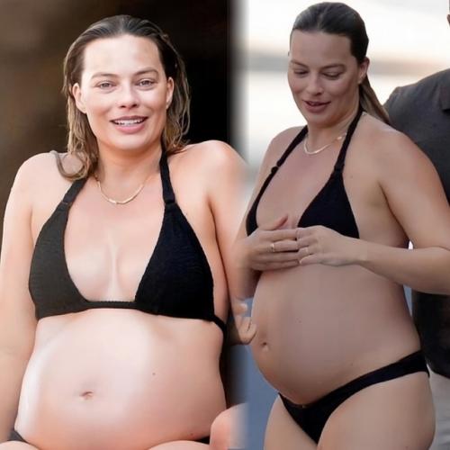 Новые появления марго Робби в период беременности. 03