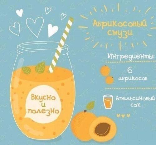 Сохраните себе!  Быстрые рецепты смузи для хорошего настроения. 01