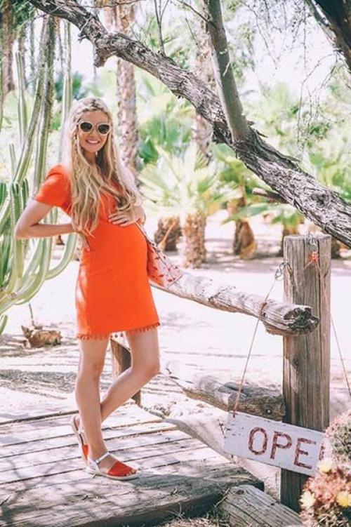 Беременность тоже бывает стильная. 06