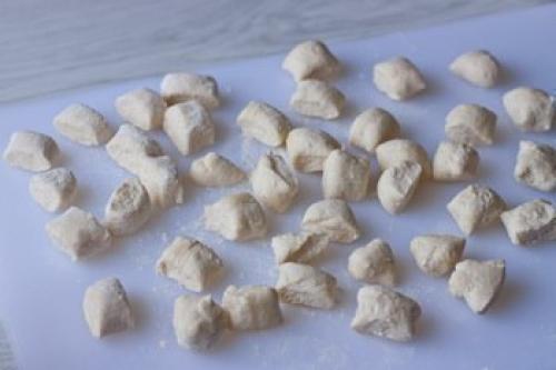 Ленивые Вареники.  Ингредиенты на 2 порции: 02