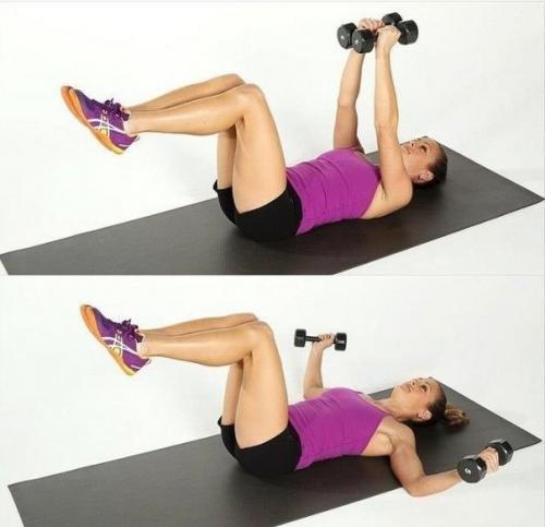 Комплексные упражнения с акцентом на руки. 04