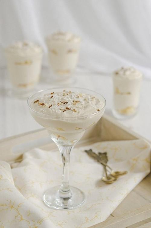 Воздушный творожный десерт. 01