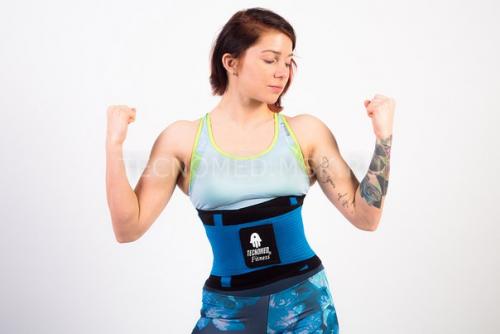 Пояс Tecnomed - это уникальная современная фитнес - разработка для формирования талии и защиты позвоночника во время тренировок. 02