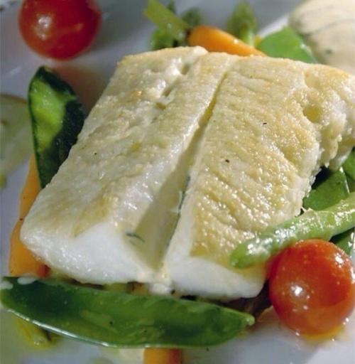 Филе палтуса с овощами - базовый рецепт здорового питания. 01 Филе палтуса с овощами - базовый рецепт здорового питания. 01