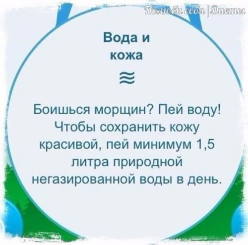 О пользе обычной воды! 01