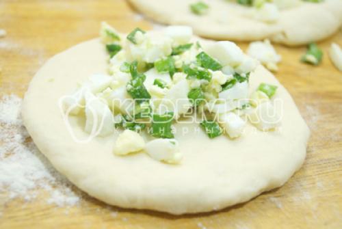 Рецепт быстрых пирожков с луком и яйцом. Быстрые пирожки с яйцом и зеленым луком
