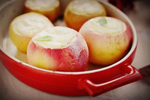 Творог с яблоком на ужин. Меню на 7 дней