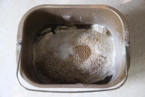 Хлеб с овсяными отрубями в хлебопечке