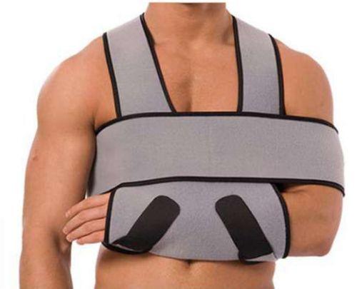 Эластичный бинт при переломе шейки плеча.  Универсальная ортопедическая