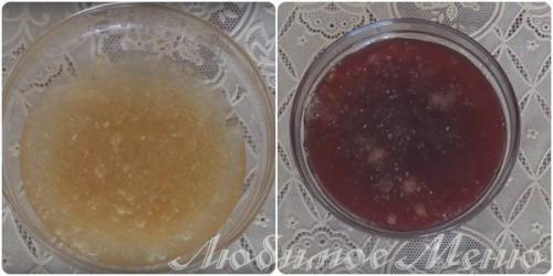 Рецепт с желатином и творогом. Желе из творога