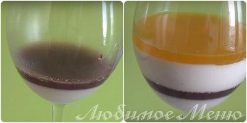 Рецепт с желатином и творогом. Желе из творога