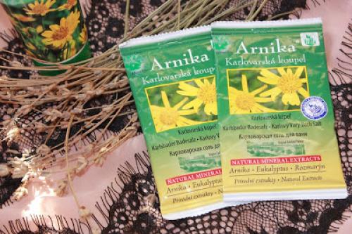 Крем Арника швейцария. Отзыв: Карловарская косметика. Крем с экстрактом целебных трав HERBIE arnica и Соль для ванн ARNIKA.