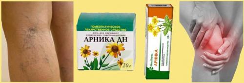 Арника крем-гель. Мазь «Арника»: инструкция по применению, показания