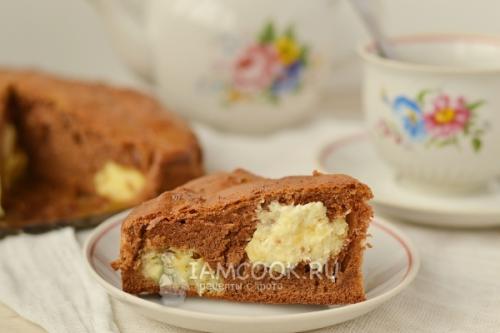 Пирог восторг с творожными шариками. Пирог с творожными шариками