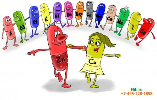 Значение макро и микроэлементов в организме человека.