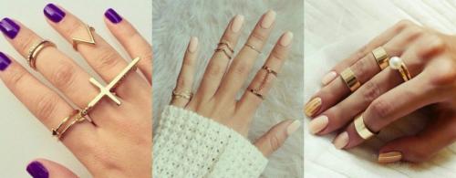 Как носить кольца на фалангах пальцев. Как называются кольца на верхнюю фалангу