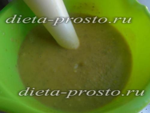 Суп-пюре из брокколи по-Дюкану. Суп-пюре из брокколи с машем