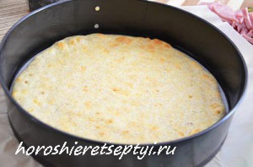 Кабачковая пицца по Дюкану. Ингредиенты: