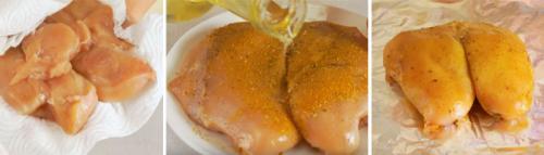 Куриная грудка в фольге в духовке. Диетическая сочная и нежная куриная грудка в фольге