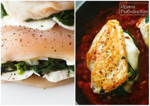 Куриное филе фаршированное сыром и зеленью с чесноком. Фаршированная куриная грудка — мои излюбленные рецепты