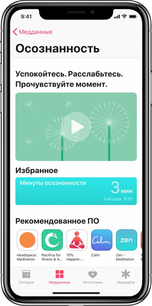Приложение для здорового образа жизни iPhone. Использование программы «Здоровье» на iPhone или iPod touch