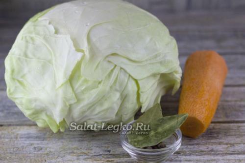 Закваска капусты без соли и сахара. Квашеная капуста без соли и сахара