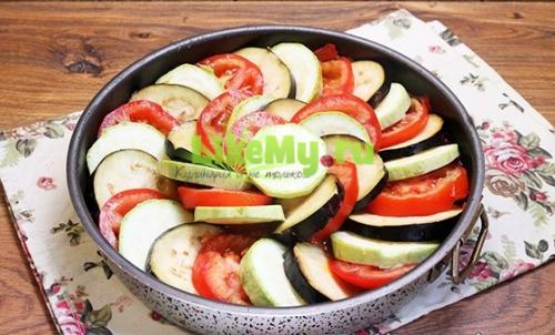 Классический французский рататуй — пошаговый рецепт приготовления овощного блюда