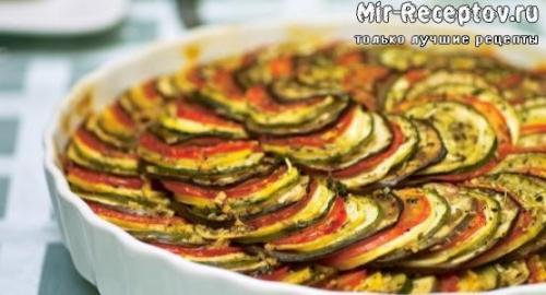 Рататуй диетический рецепт. Рататуй диетический