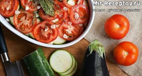 Рататуй диетический рецепт. Рататуй диетический