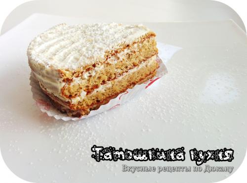 Творожный торт по Дюкану. Торт «Белоснежка» по Дюкану (с Атаки)