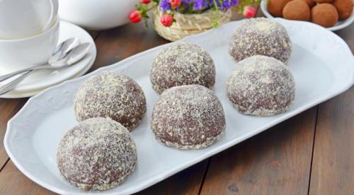 Пирожное картошка из фасоли. Фасолевое пирожное