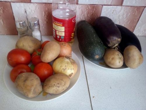 Рататуй в духовке диетический. Диетический рататуй